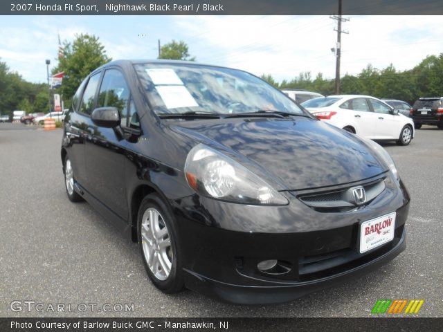 2007 Honda Fit Sport in Nighthawk Black Pearl