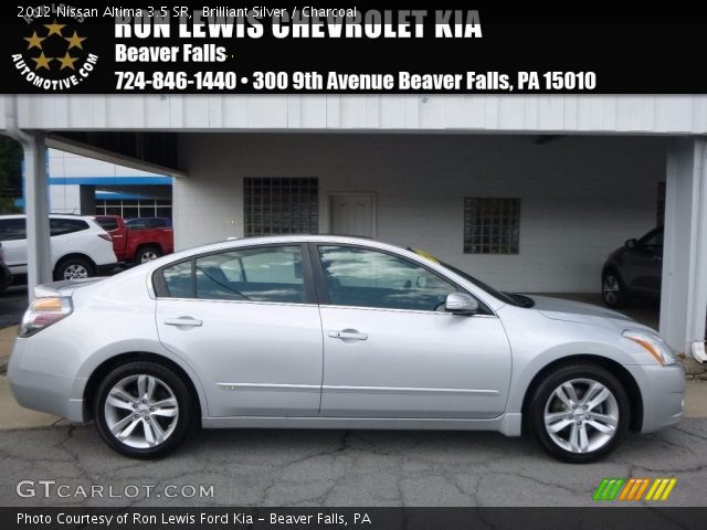 2012 Nissan Altima 3.5 SR in Brilliant Silver
