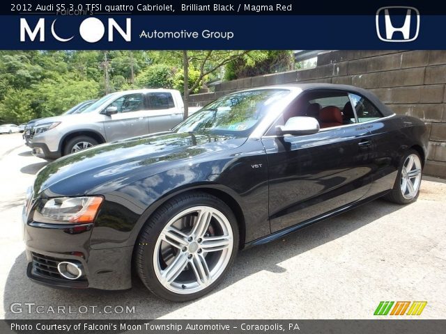 2012 Audi S5 3.0 TFSI quattro Cabriolet in Brilliant Black