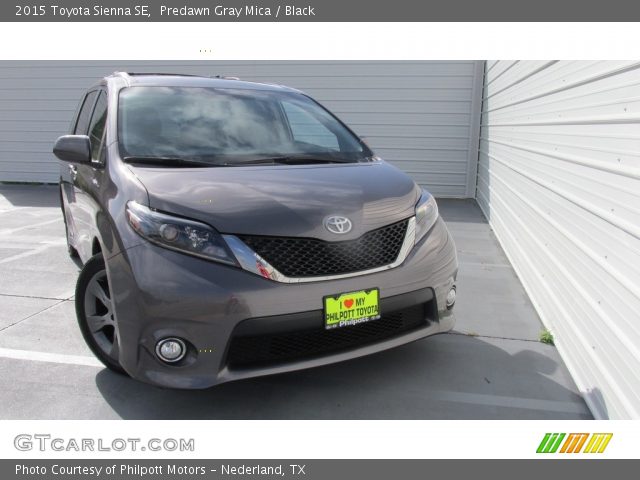 2015 Toyota Sienna SE in Predawn Gray Mica