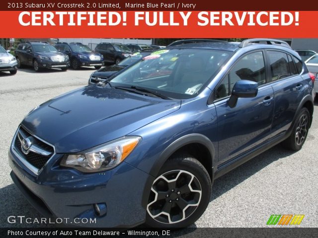2013 Subaru XV Crosstrek 2.0 Limited in Marine Blue Pearl