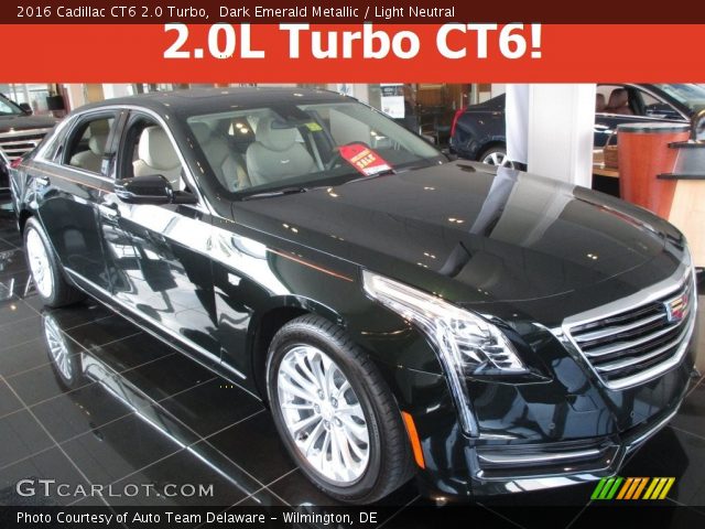 2016 Cadillac CT6 2.0 Turbo in Dark Emerald Metallic