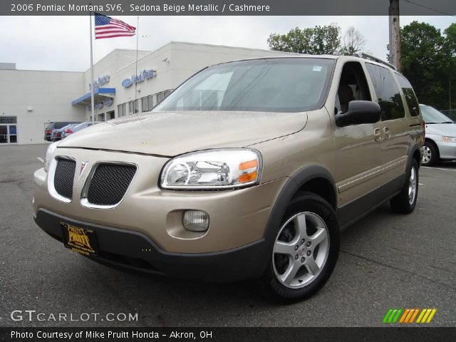 2006 Pontiac Montana SV6 in Sedona Beige Metallic
