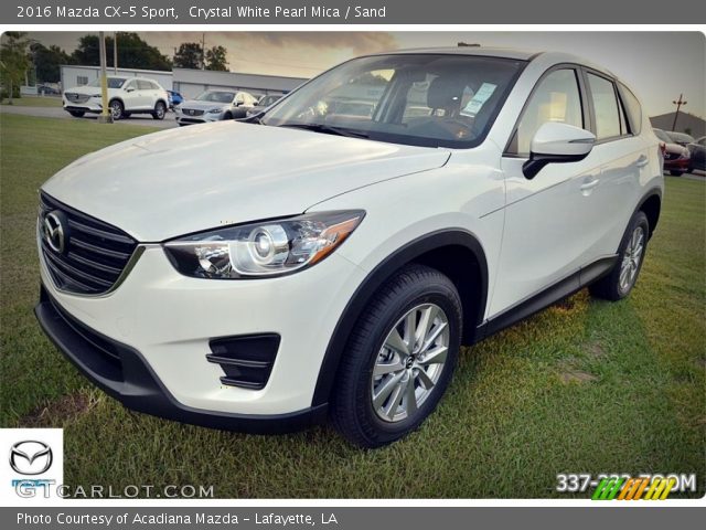 2016 Mazda CX-5 Sport in Crystal White Pearl Mica