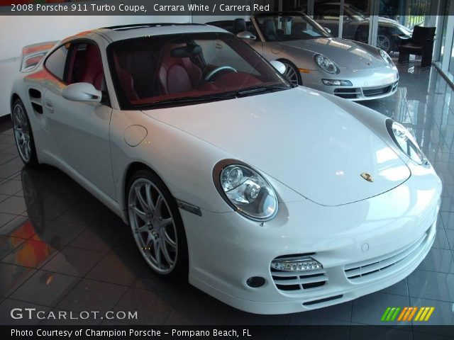 2008 Porsche 911 Turbo Coupe in Carrara White