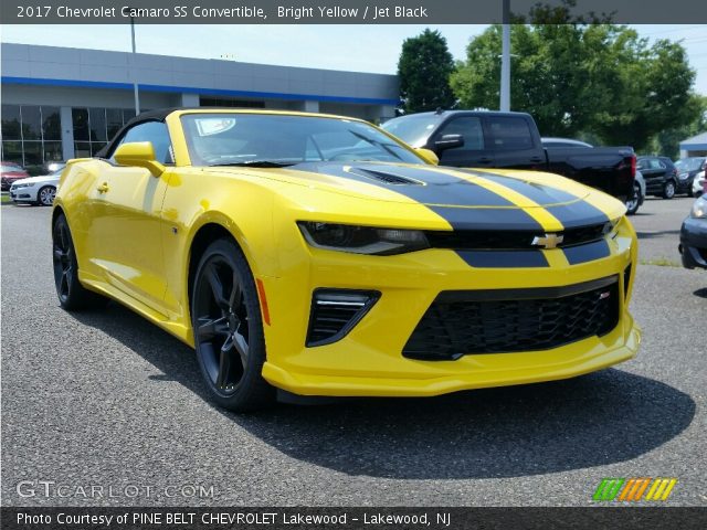2017 Chevrolet Camaro SS Convertible in Bright Yellow