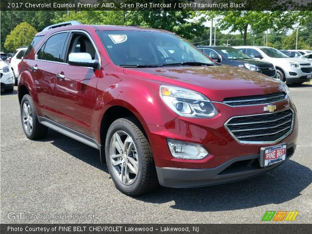 2017 Chevrolet Equinox Premier AWD in Siren Red Tintcoat