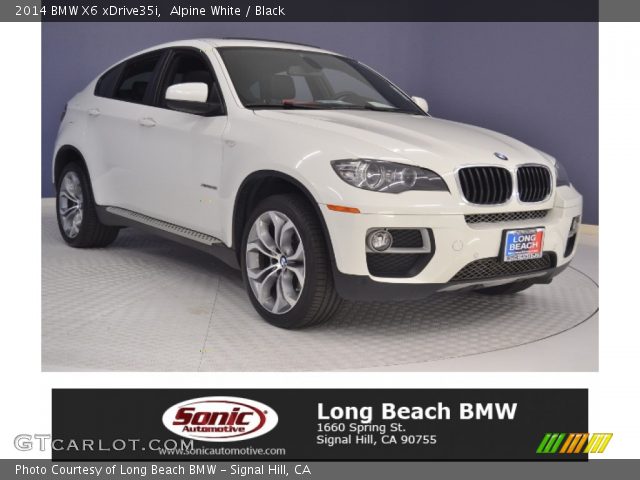 2014 BMW X6 xDrive35i in Alpine White