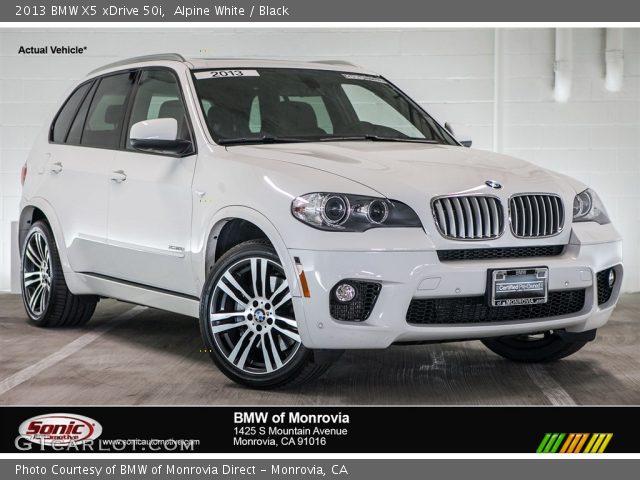 2013 BMW X5 xDrive 50i in Alpine White