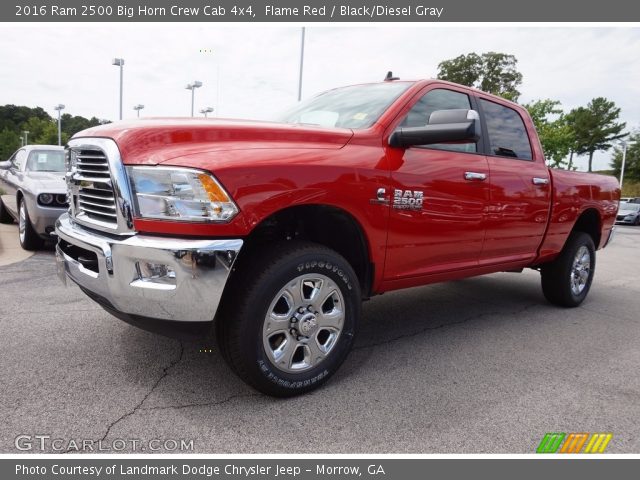 2016 Ram 2500 Big Horn Crew Cab 4x4 in Flame Red