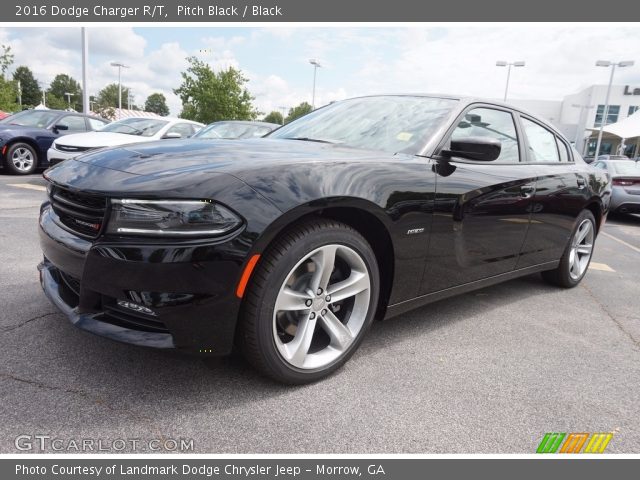 2016 Dodge Charger R/T in Pitch Black