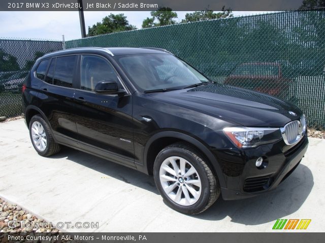 2017 BMW X3 xDrive28i in Jet Black