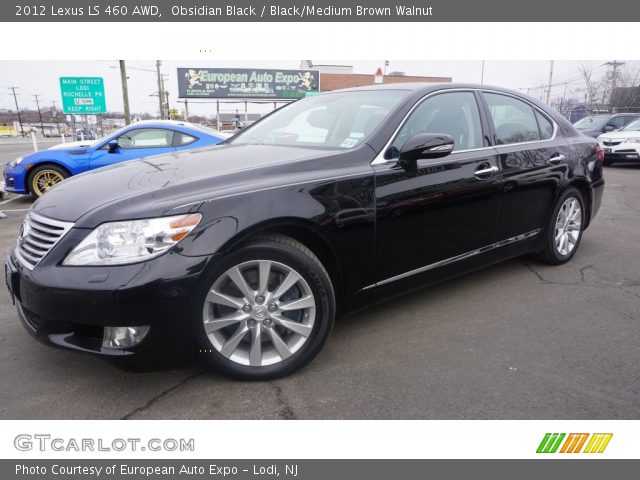 2012 Lexus LS 460 AWD in Obsidian Black