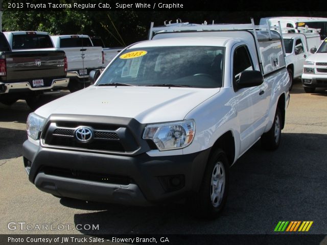 2013 Toyota Tacoma Regular Cab in Super White