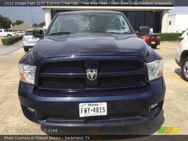 2012 Dodge Ram 1500 Express Crew Cab in True Blue Pearl