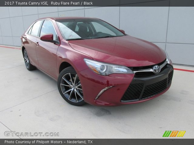 2017 Toyota Camry XSE in Ruby Flare Pearl