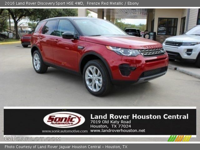 2016 Land Rover Discovery Sport HSE 4WD in Firenze Red Metallic