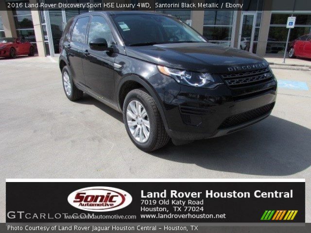 2016 Land Rover Discovery Sport HSE Luxury 4WD in Santorini Black Metallic