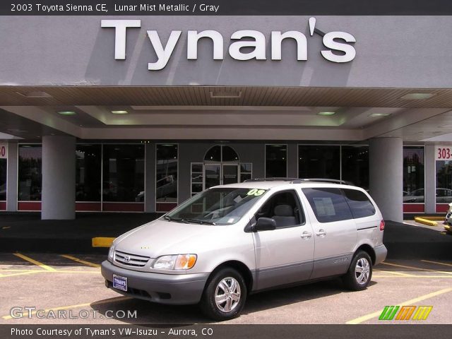 2003 Toyota Sienna CE in Lunar Mist Metallic