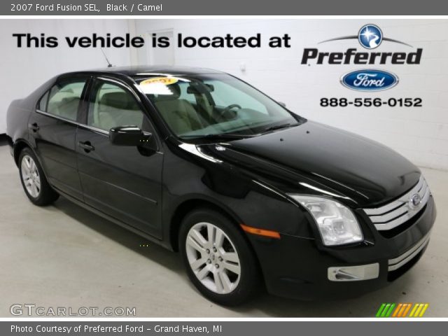 2007 Ford Fusion SEL in Black