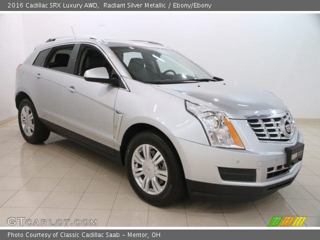 2016 Cadillac SRX Luxury AWD in Radiant Silver Metallic
