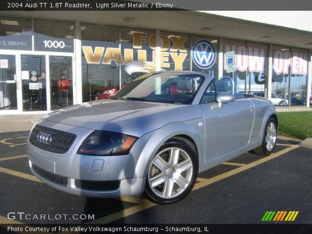 2004 Audi TT 1.8T Roadster in Light Silver Metallic