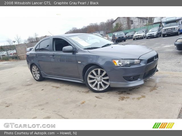 2008 Mitsubishi Lancer GTS in Graphite Gray Pearl