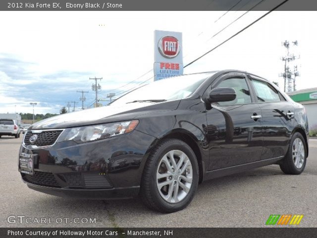 2012 Kia Forte EX in Ebony Black