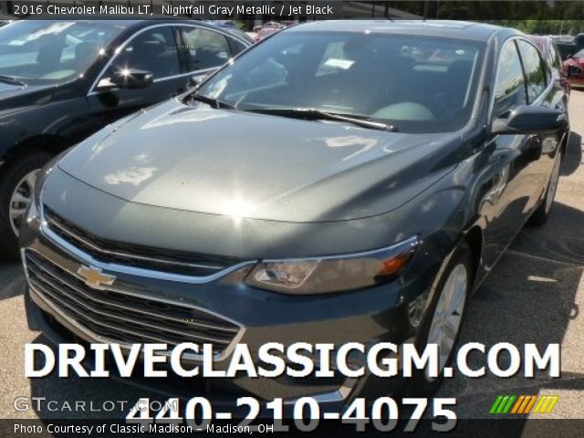 2016 Chevrolet Malibu LT in Nightfall Gray Metallic