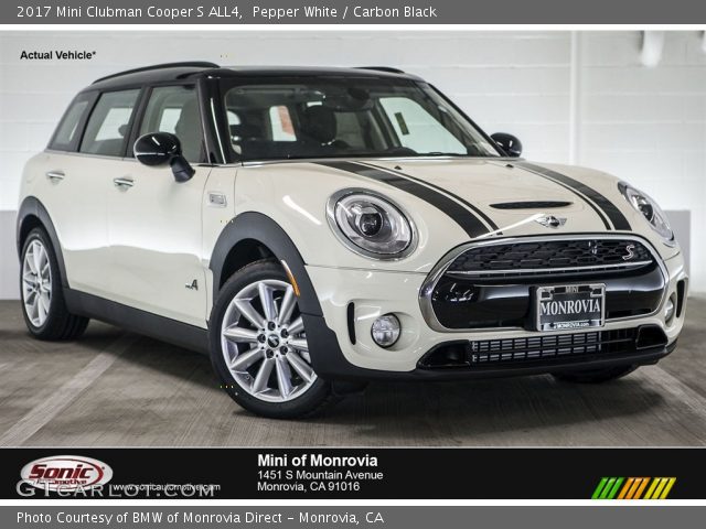 2017 Mini Clubman Cooper S ALL4 in Pepper White