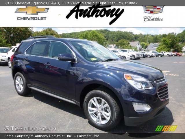 2017 Chevrolet Equinox LT AWD in Blue Velvet Metallic