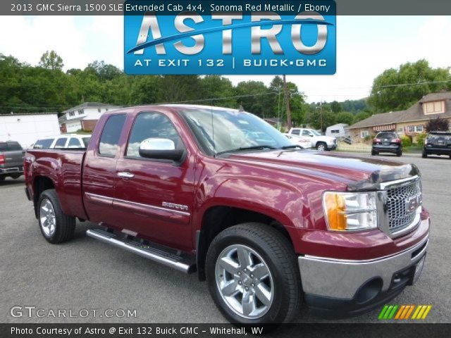 2013 GMC Sierra 1500 SLE Extended Cab 4x4 in Sonoma Red Metallic
