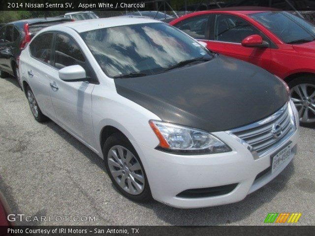 2014 Nissan Sentra SV in Aspen White