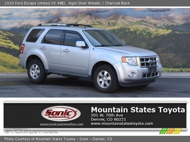 2010 Ford Escape Limited V6 4WD in Ingot Silver Metallic