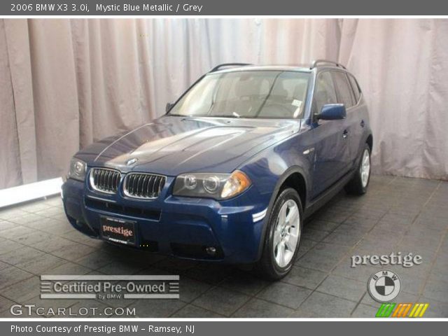2006 BMW X3 3.0i in Mystic Blue Metallic