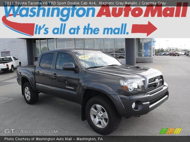 2011 Toyota Tacoma V6 TRD Sport Double Cab 4x4 in Magnetic Gray Metallic