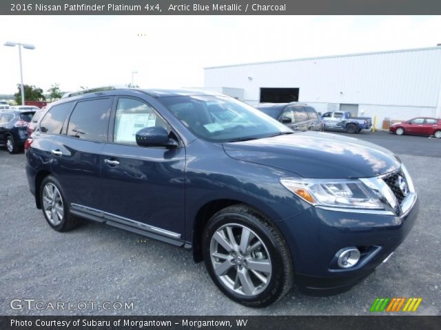 2016 Nissan Pathfinder Platinum 4x4 in Arctic Blue Metallic