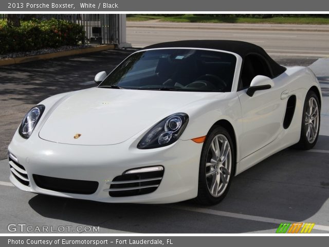 2013 Porsche Boxster  in White