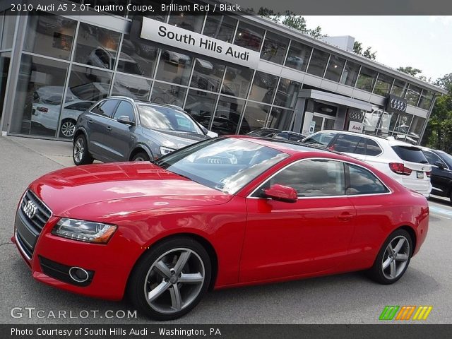 2010 Audi A5 2.0T quattro Coupe in Brilliant Red