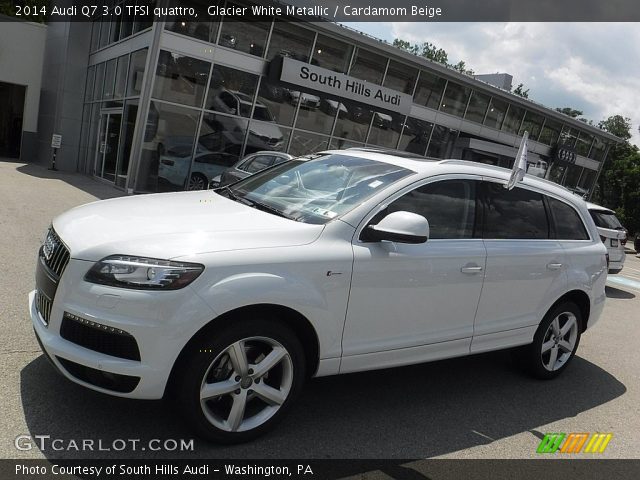 2014 Audi Q7 3.0 TFSI quattro in Glacier White Metallic