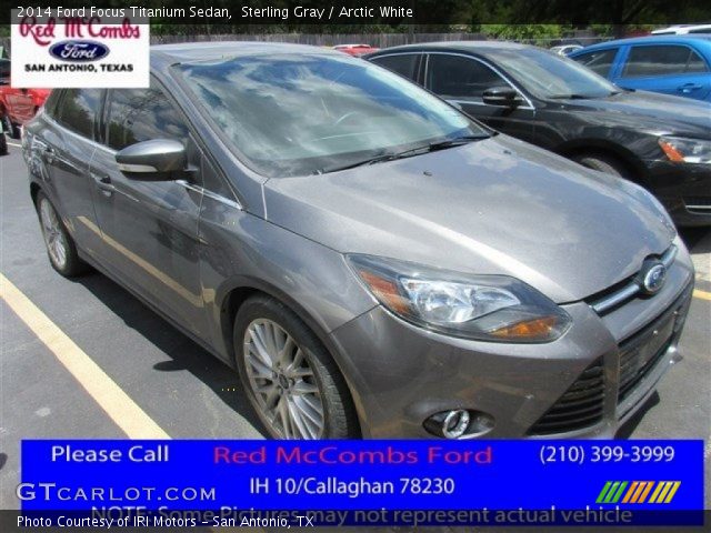 2014 Ford Focus Titanium Sedan in Sterling Gray