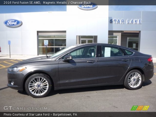 2016 Ford Fusion SE AWD in Magnetic Metallic