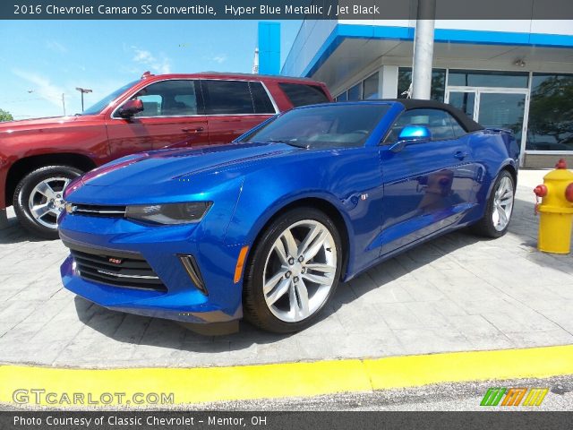 2016 Chevrolet Camaro SS Convertible in Hyper Blue Metallic