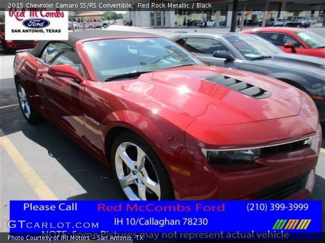 2015 Chevrolet Camaro SS/RS Convertible in Red Rock Metallic