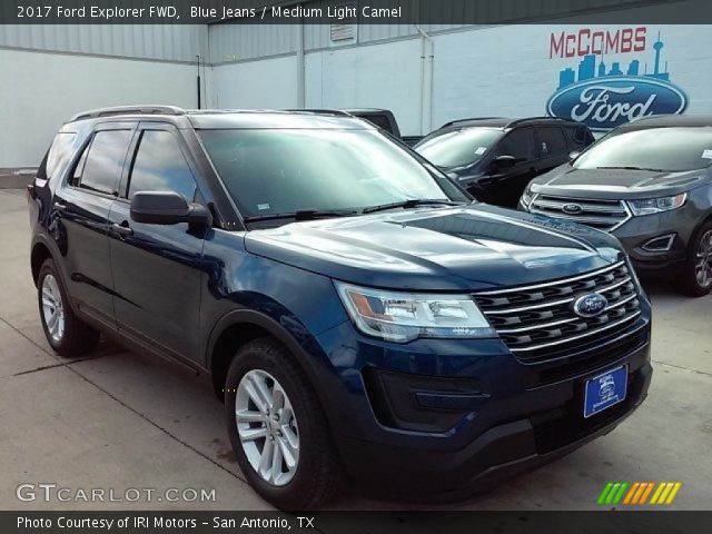 2017 Ford Explorer FWD in Blue Jeans