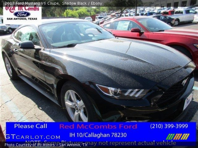 2017 Ford Mustang V6 Coupe in Shadow Black