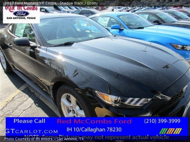 2017 Ford Mustang V6 Coupe in Shadow Black