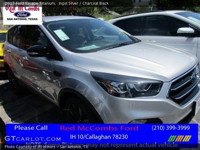 2017 Ford Escape Titanium in Ingot Silver