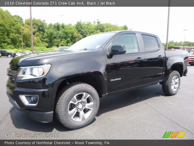 2016 Chevrolet Colorado Z71 Crew Cab 4x4 in Black