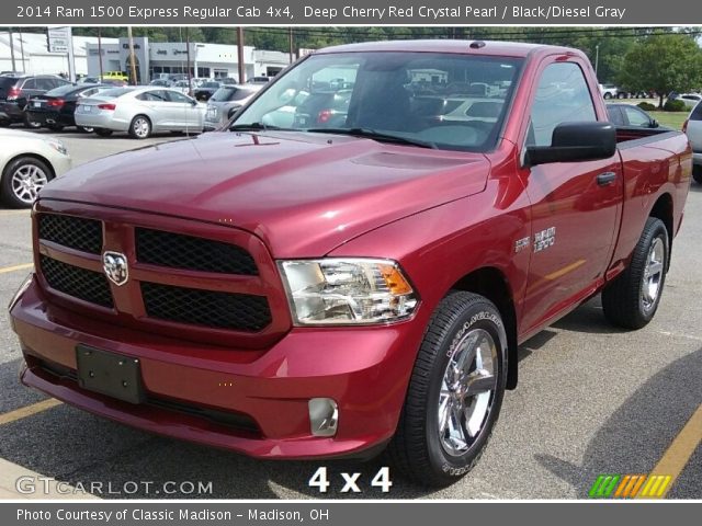 2014 Ram 1500 Express Regular Cab 4x4 in Deep Cherry Red Crystal Pearl